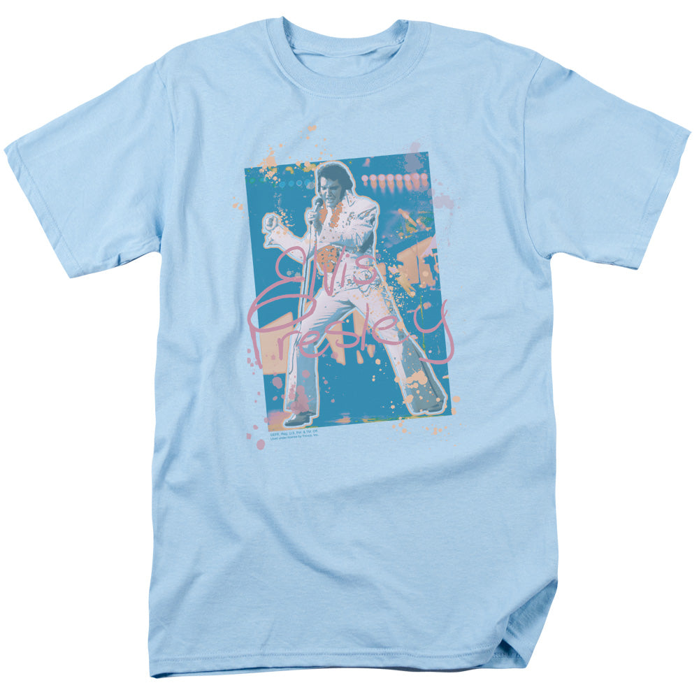 Elvis Presley Splatter Hawaii T-Shirt