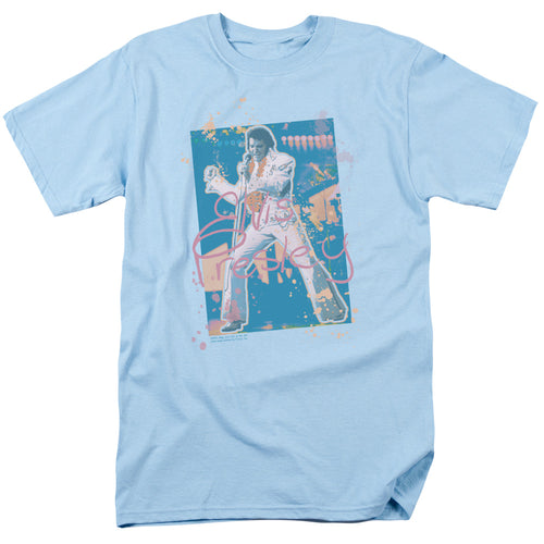 Elvis Presley Splatter Hawaii T-Shirt