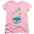 Candy Land Lollipop Block Womens T-Shirt