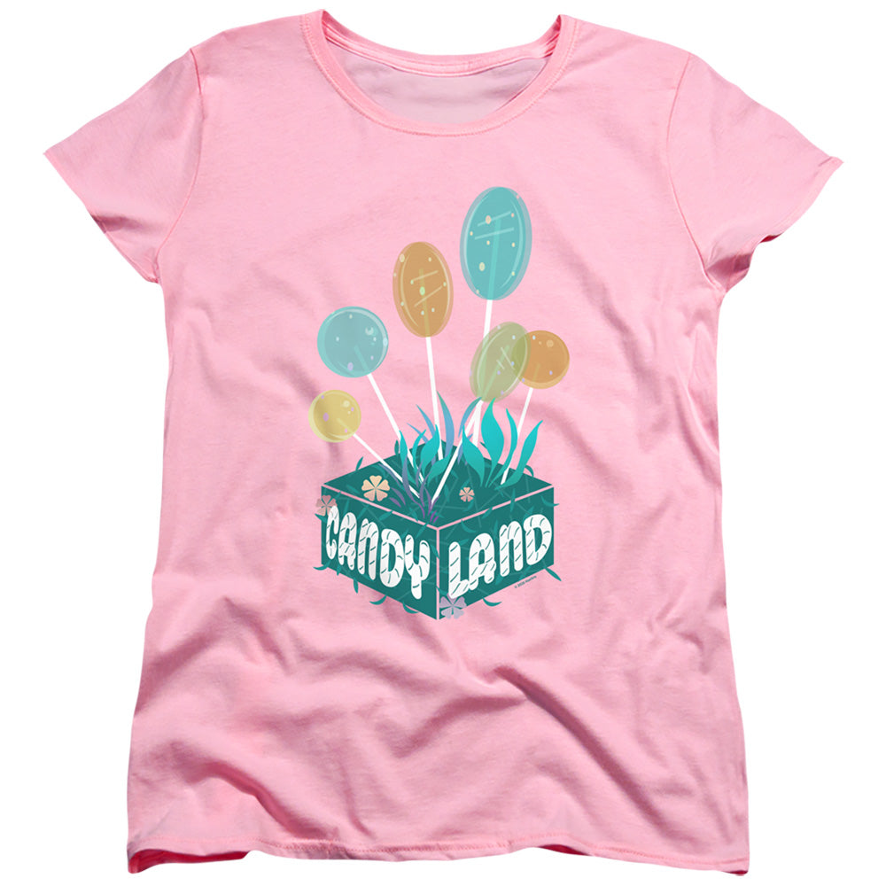 Candy Land Lollipop Block Womens T-Shirt