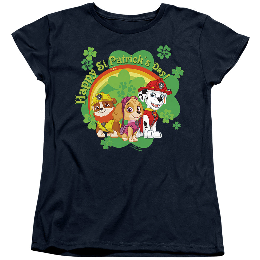 Paw Patrol ST. Patrick's Day Team Womens T-Shirt