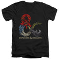 Dungeons & Dragons Dragons in Dragons V-Neck T-Shirt
