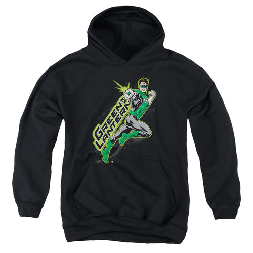Green Lantern Among The Stars Youth Hoodie
