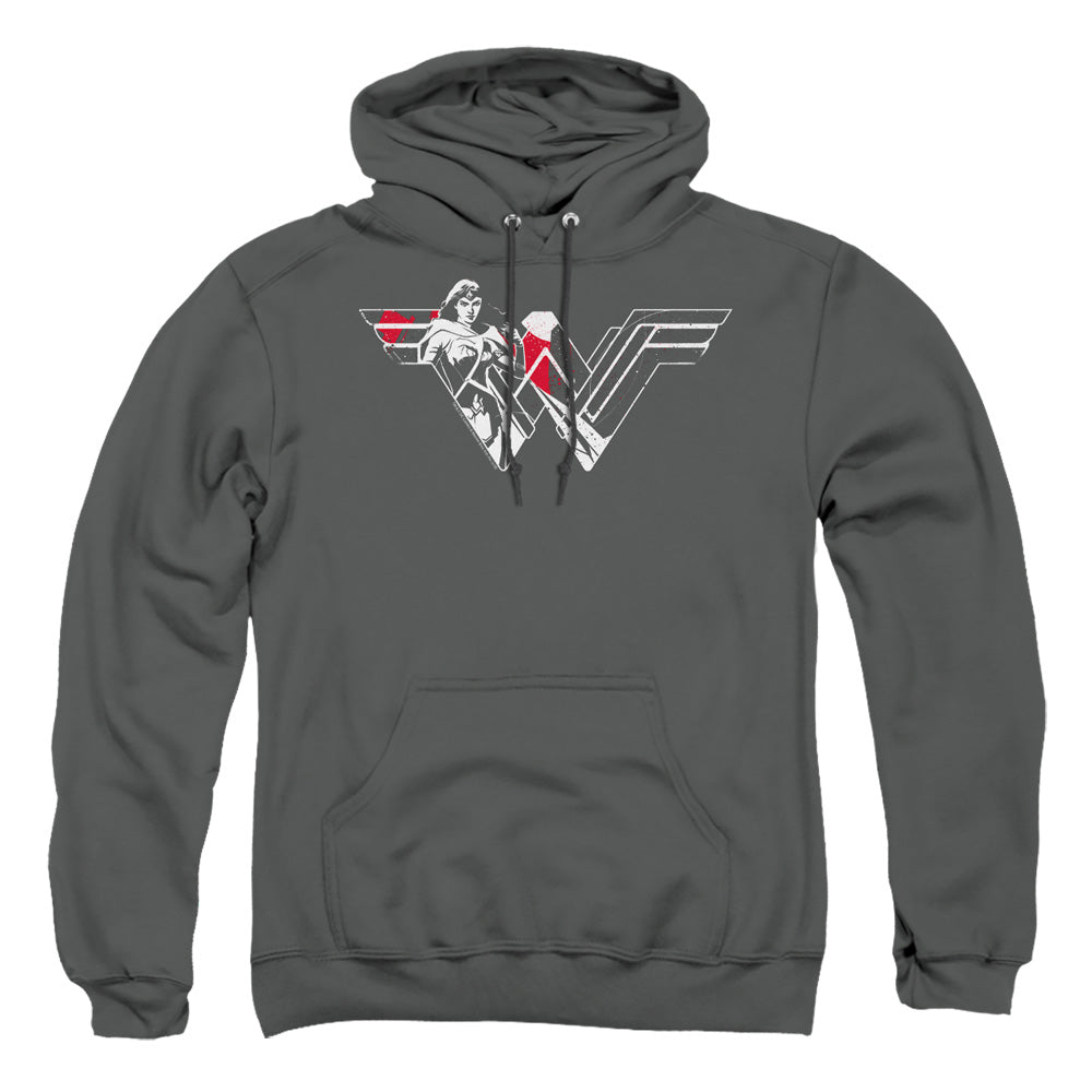 Batman v Superman Wonder Splatter Logo Pullover Hoodie