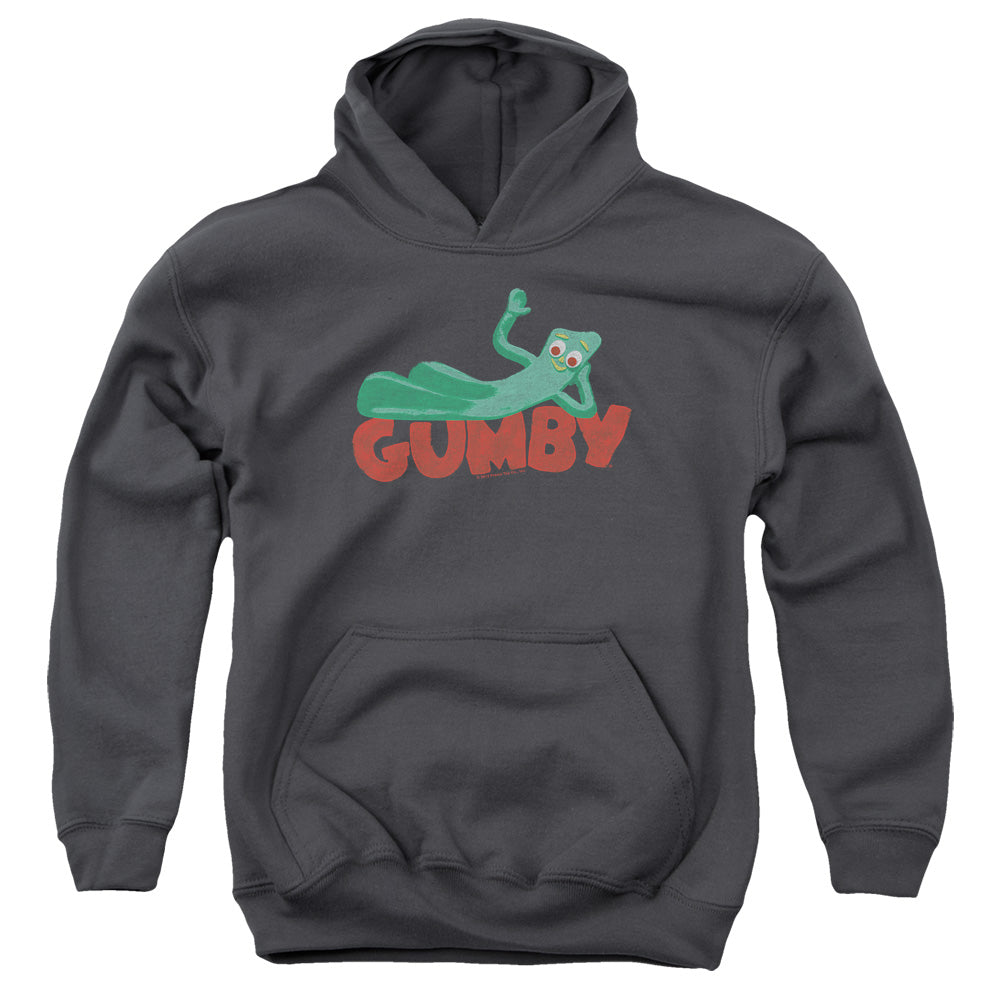 Gumby On Logo Youth Hoodie