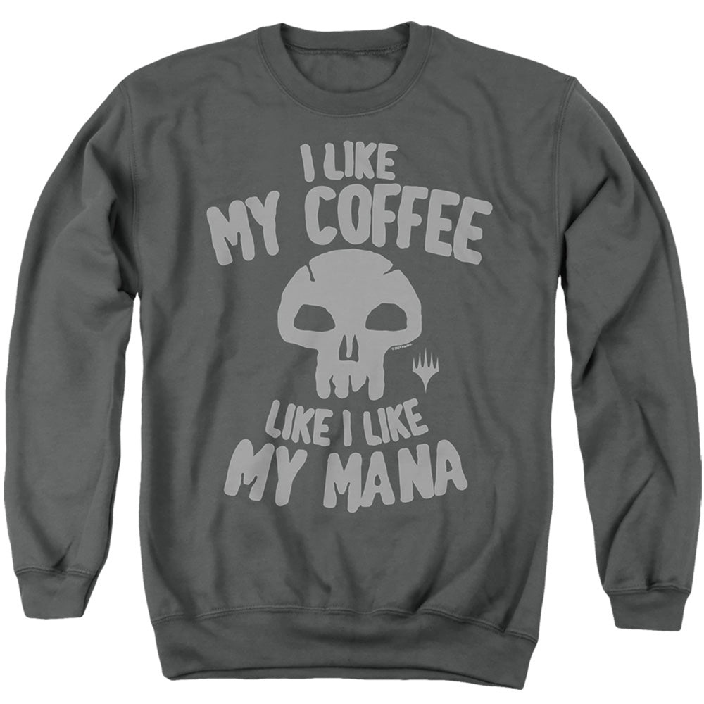 Magic the Gathering Coffee Like My Mana Crewneck Sweatshirt