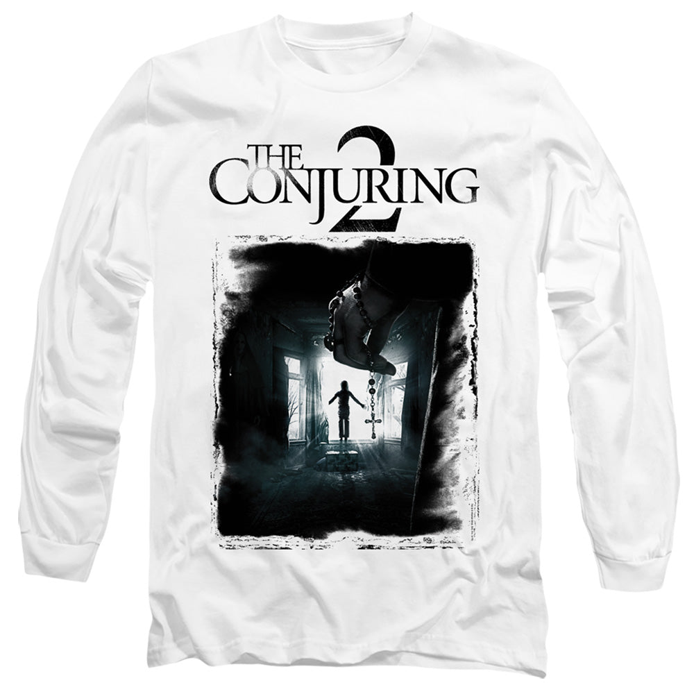 The Conjuring 2 Poster White Long Sleeve T-Shirt