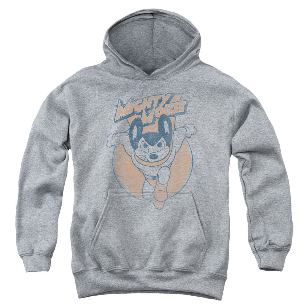 Mighty Mouse Flying with Purpose Youth Hoodie