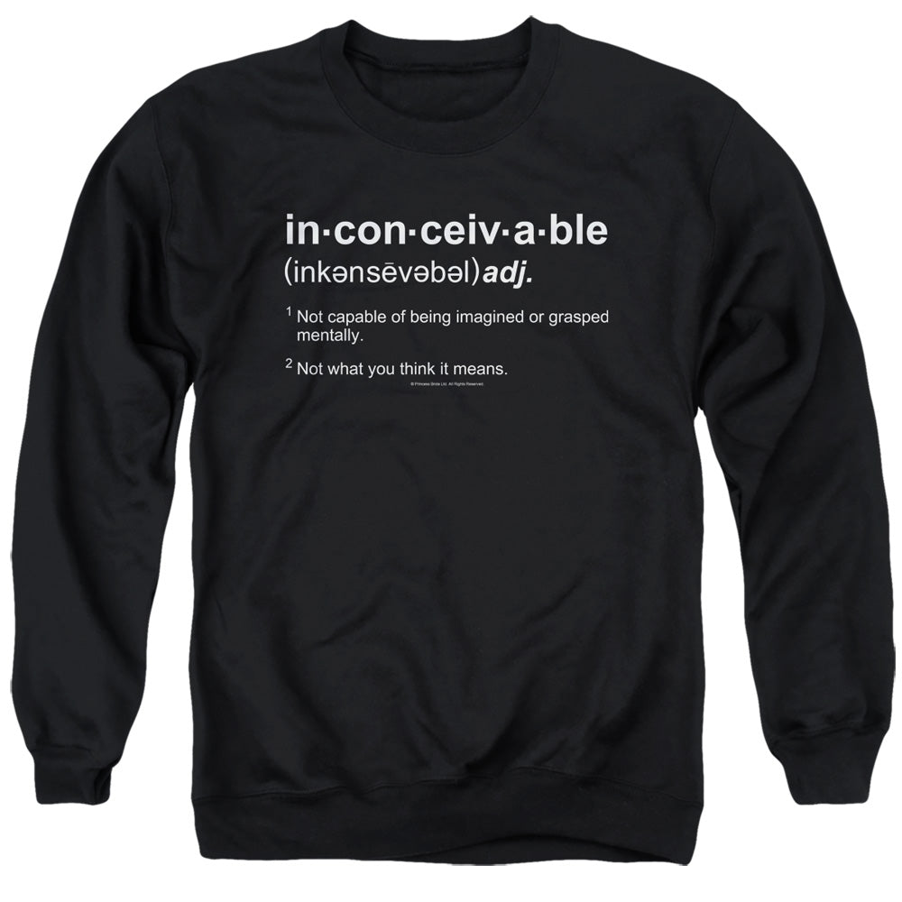 The Princess Bride Definition Crewneck Sweatshirt