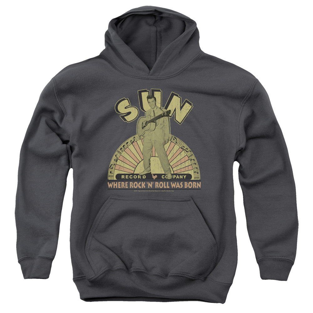 Sun Records Elvis Silhouette Youth Hoodie