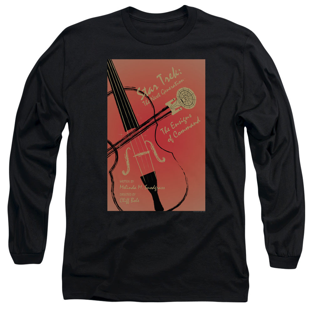 Star Trek The Ensigns of Command Black Long Sleeve T-Shirt
