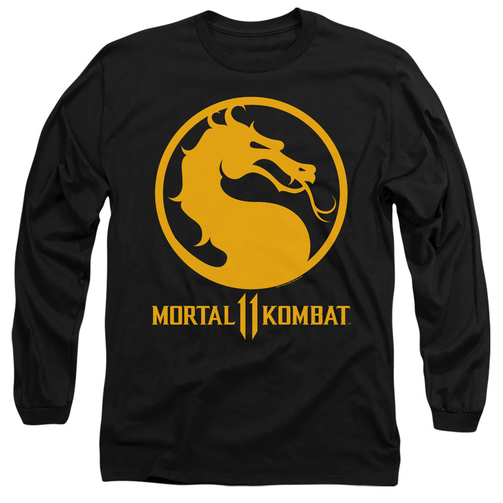 Mortal Kombat 11 Dragon Logo Long Sleeve T-Shirt