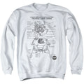 NASA Lunar Module Diagram Crewneck Sweatshirt