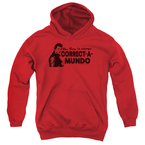 Happy Days Correct A Mundo Youth Hoodie