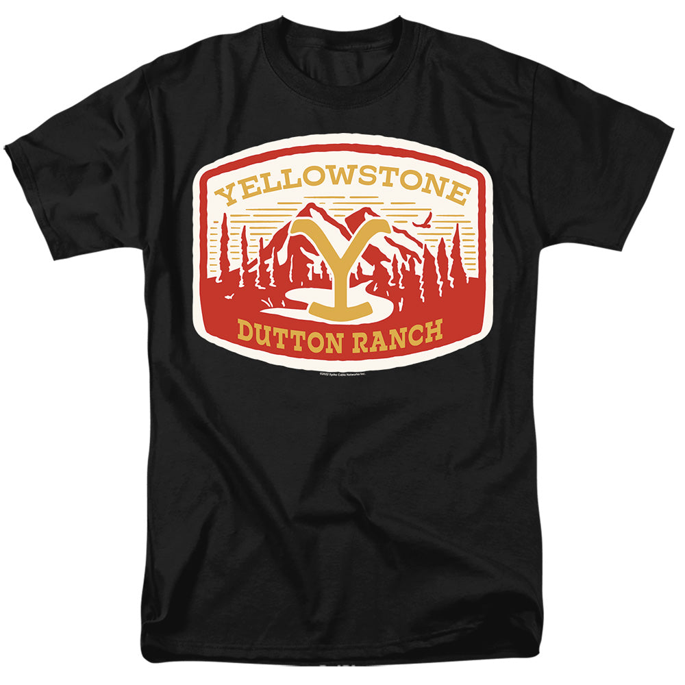 Yellowstone Dutton Ranch With Mountains T-Shirt