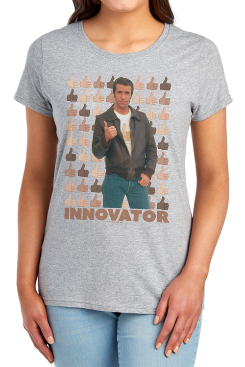 Happy Days Innovator Womens T-Shirt