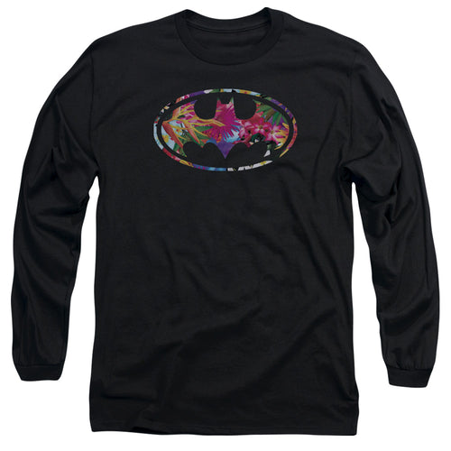 Batman Hawaiian Shield Long Sleeve T-Shirt