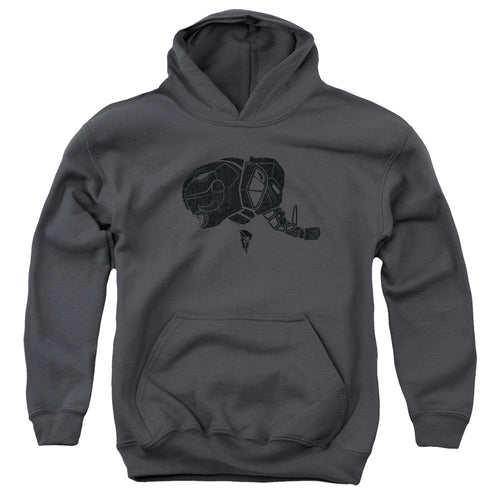 Mighty Morphin Power Rangers Black Youth Hoodie