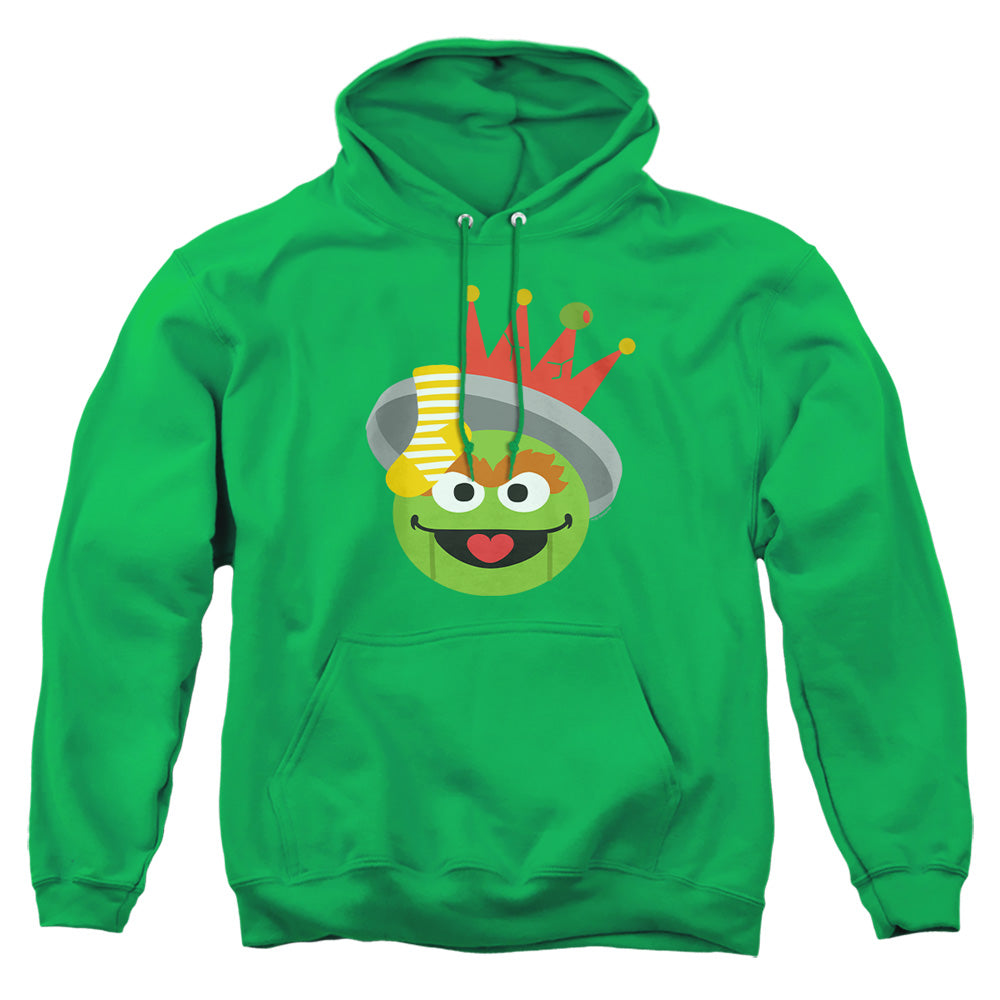 Sesame Street Christmas Nutcracker Oscar the Grouch Pullover Hoodie