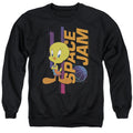 Space Jam Tweety Standing Crewneck Sweatshirt