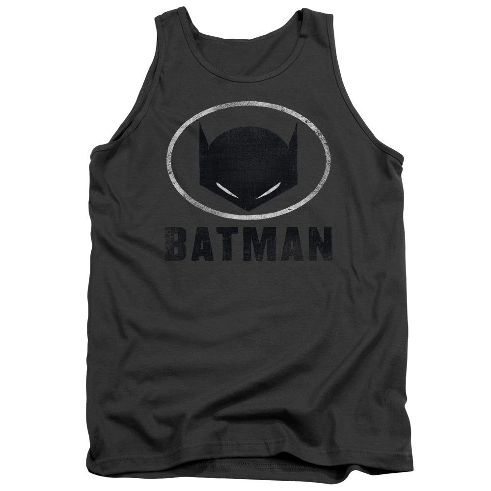 Batman Mask In Oval Tank Top