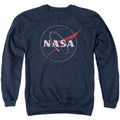 NASA Distressed Logo Crewneck Sweatshirt