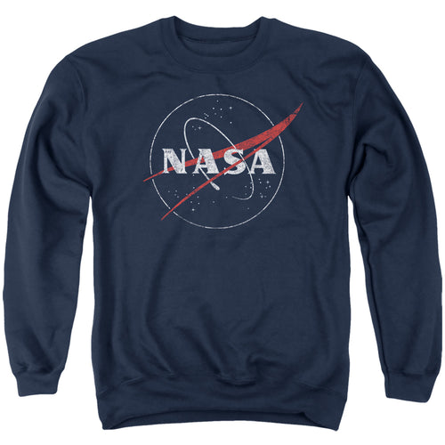 NASA Distressed Logo Crewneck Sweatshirt