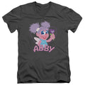 Sesame Street Flat Abby V-Neck T-Shirt