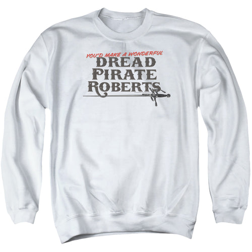 The Princess Bride Wonderful Dread White Crewneck Sweatshirt