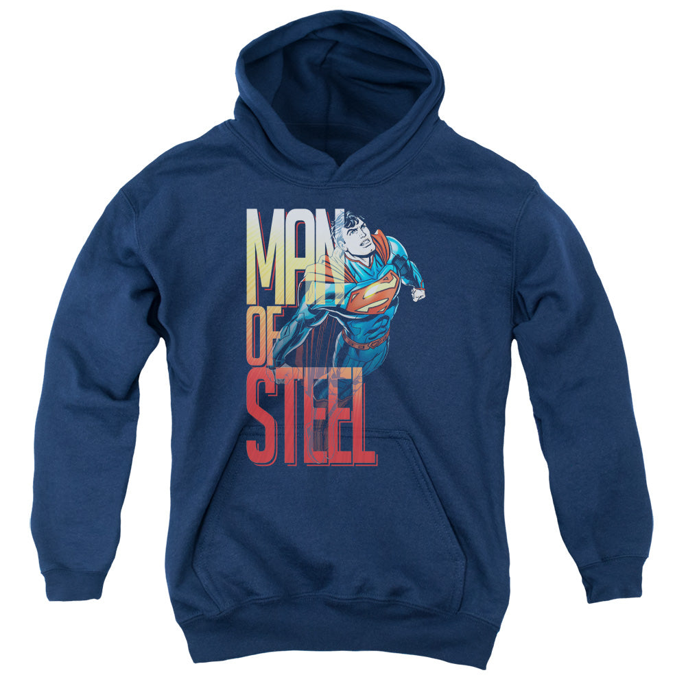 Superman Steel Flight Youth Hoodie