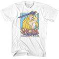 Pastel Sword Masters of the Universe t-shirt in white