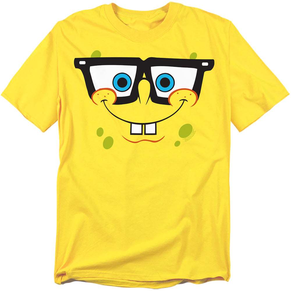 Spongebob Squarepants Nerd Face T-Shirt