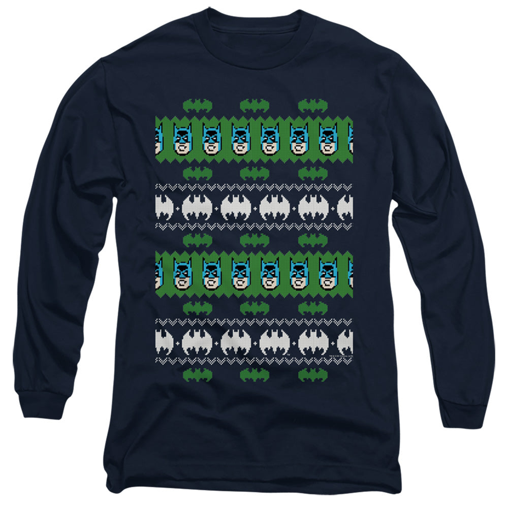 Batman Batman Christmas Sweater Long Sleeve T-Shirt