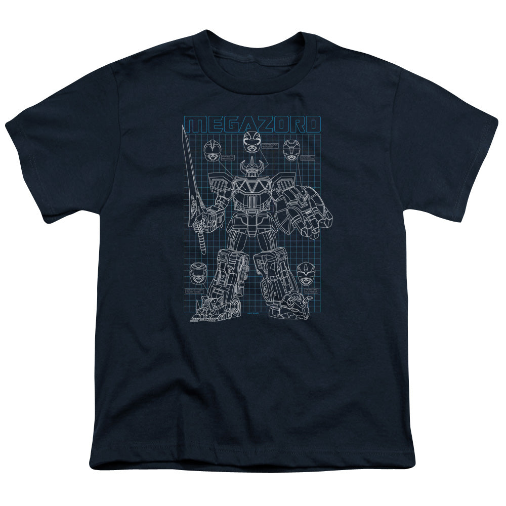 Mighty Morphin Power Rangers Mega Plans Youth/Toddler T-Shirt