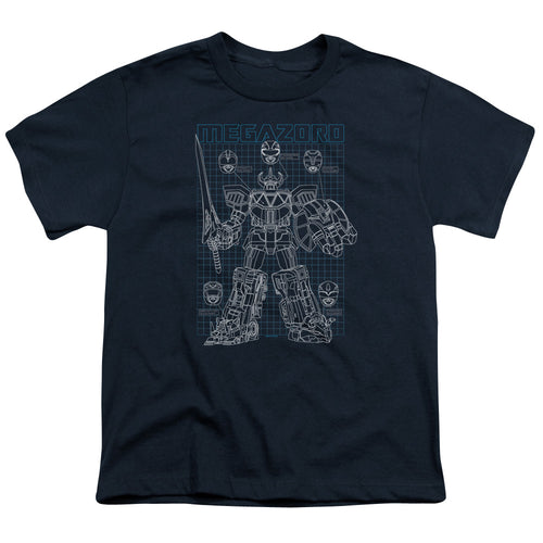 Mighty Morphin Power Rangers Mega Plans Youth/Toddler T-Shirt