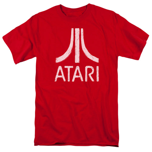Atari Rough Logo Red T-Shirt