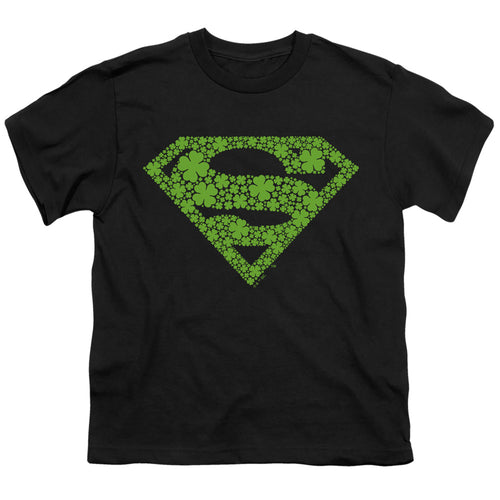 Superman St. Patrick's Day Shamrock Logo Youth/Toddler T-Shirt
