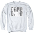 Elvis Presley Aloha Gray Crewneck Sweatshirt