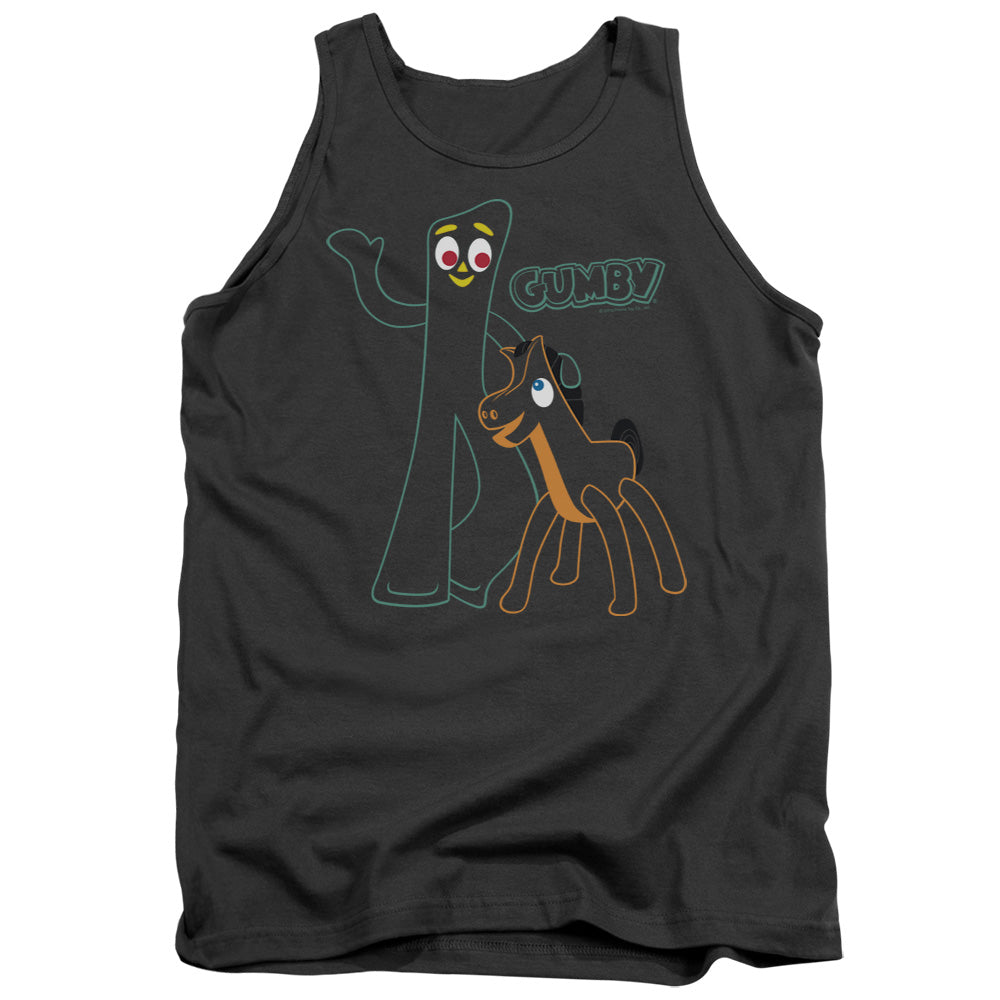Gumby Outlines Tank Top