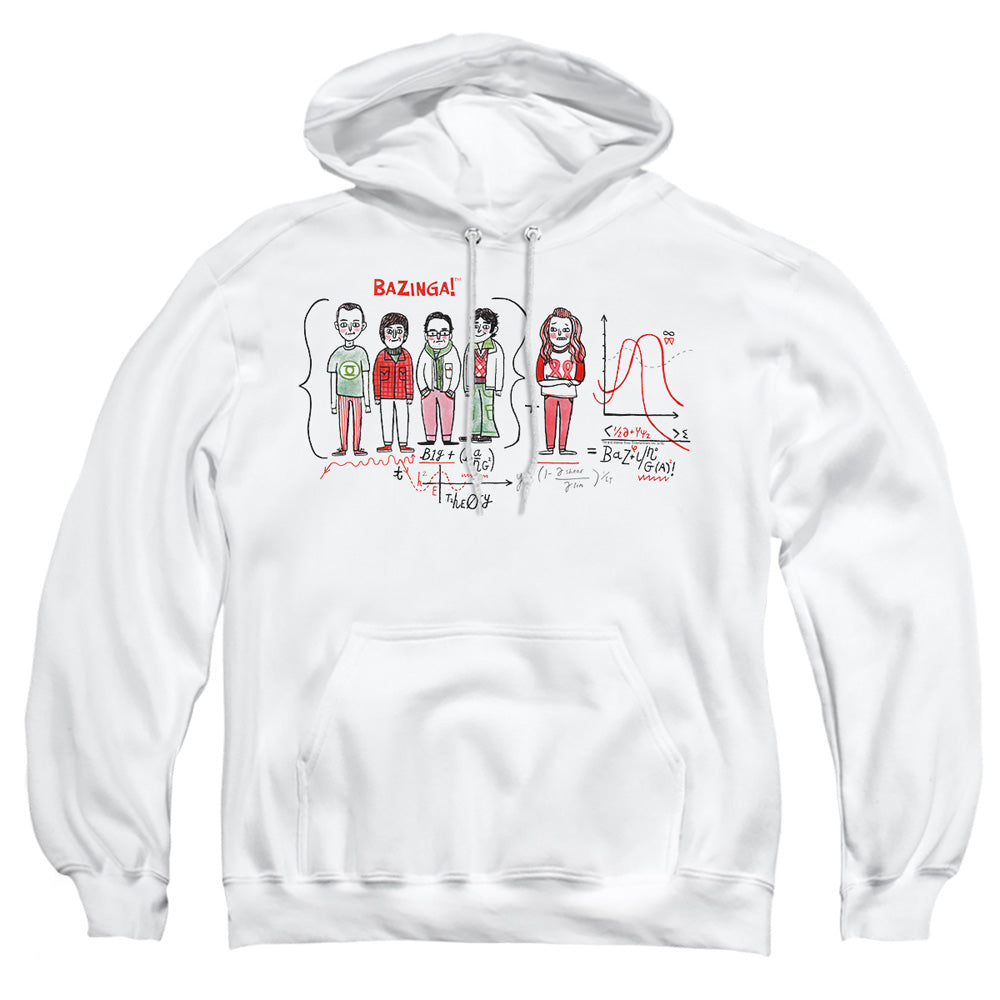 Big Bang Theory Bazinga Equation Pullover Hoodie