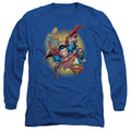 Superman Collage Long Sleeve T-Shirt