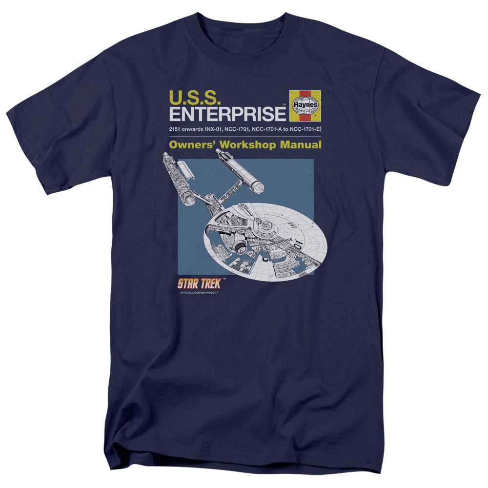 Star Trek Enterprise Owners Workshop Manual T-Shirt