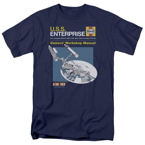 Star Trek Enterprise Owners Workshop Manual T-Shirt