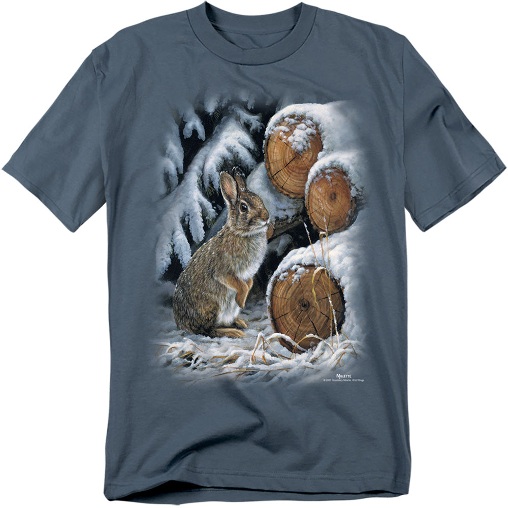Wild Wings Wood Pile Rabbit T-Shirt