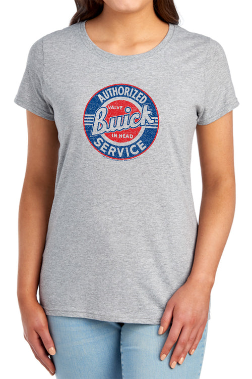 Buick Authorized Service Sign Womens T-Shirt