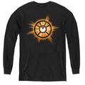 Green Lantern Orange Glow Youth Long Sleeve T-Shirt