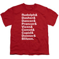 Christmas Reindeer Roll Call Youth/Toddler T-Shirt