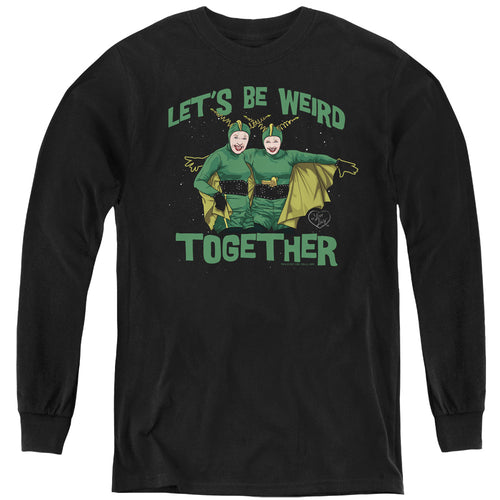 I Love Lucy Weird Together Youth Long Sleeve T-Shirt