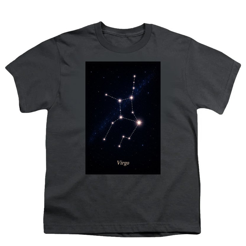 Virgo Stars Charcoal