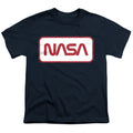 NASA Rectangular Worm Logo Youth/Toddler T-Shirt